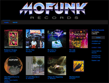 Tablet Screenshot of mofunkrecords.com